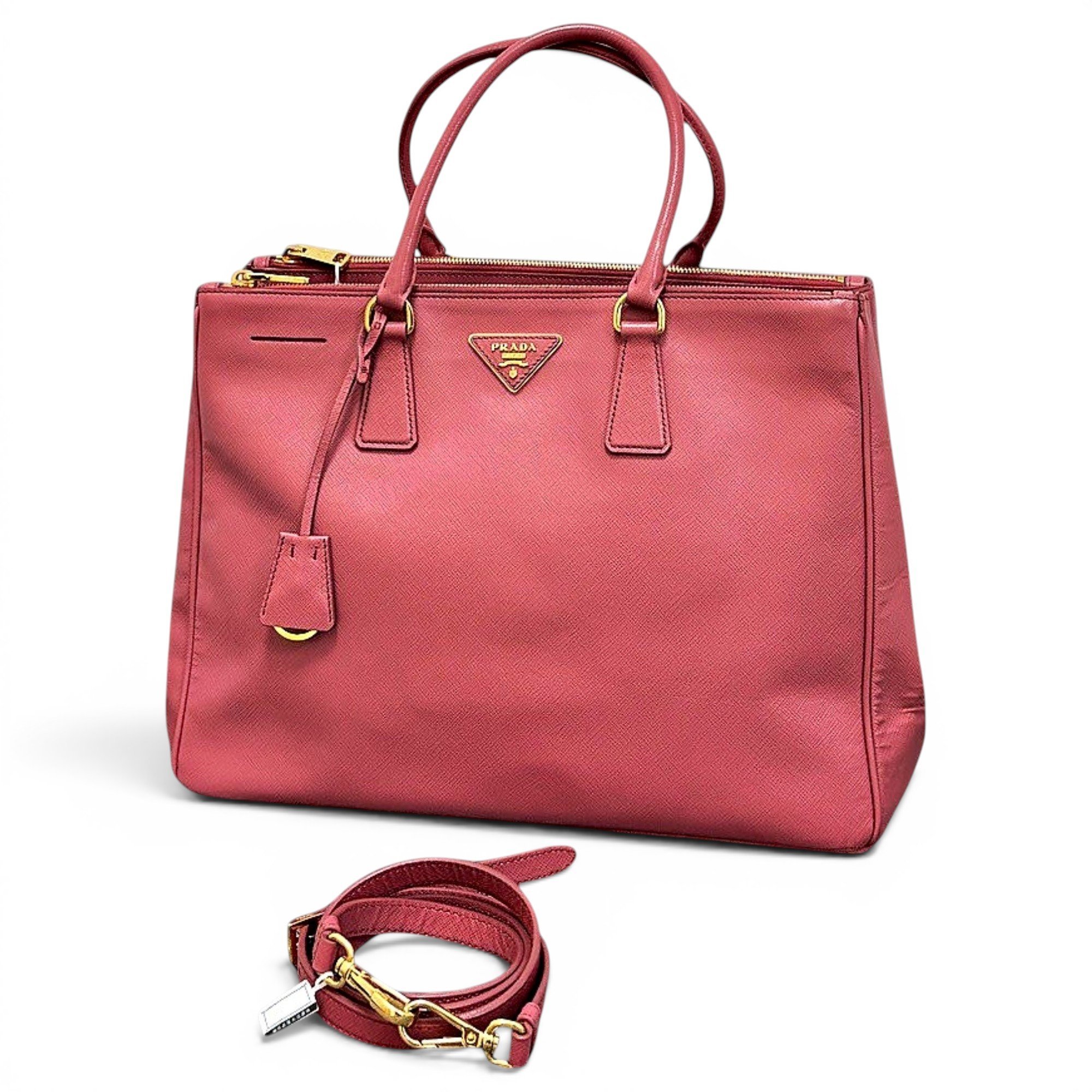 Galleria leather handbag