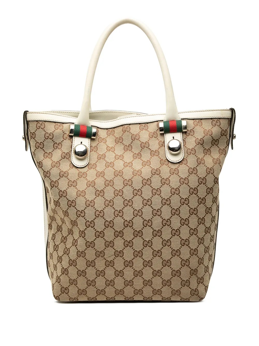 2000-2015 GG Canvas Web Match Ball tote bag