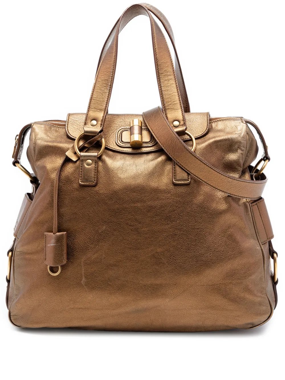 2000-2012 Metallic Calfskin Muse satchel