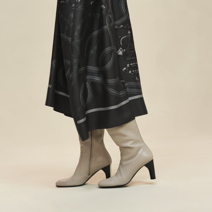 Gris Charbon "Palefroi Remix" Caftan