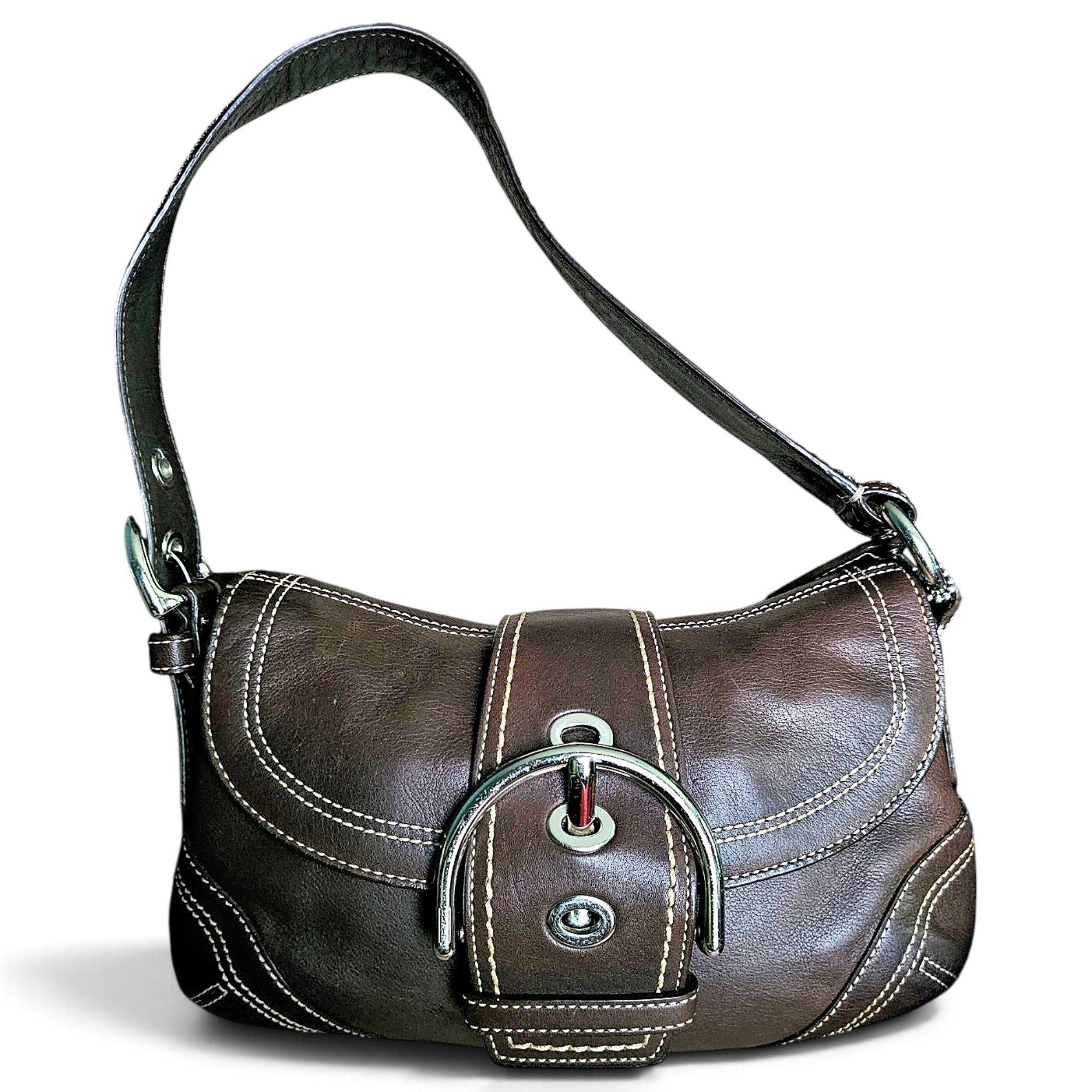 Leather handbag