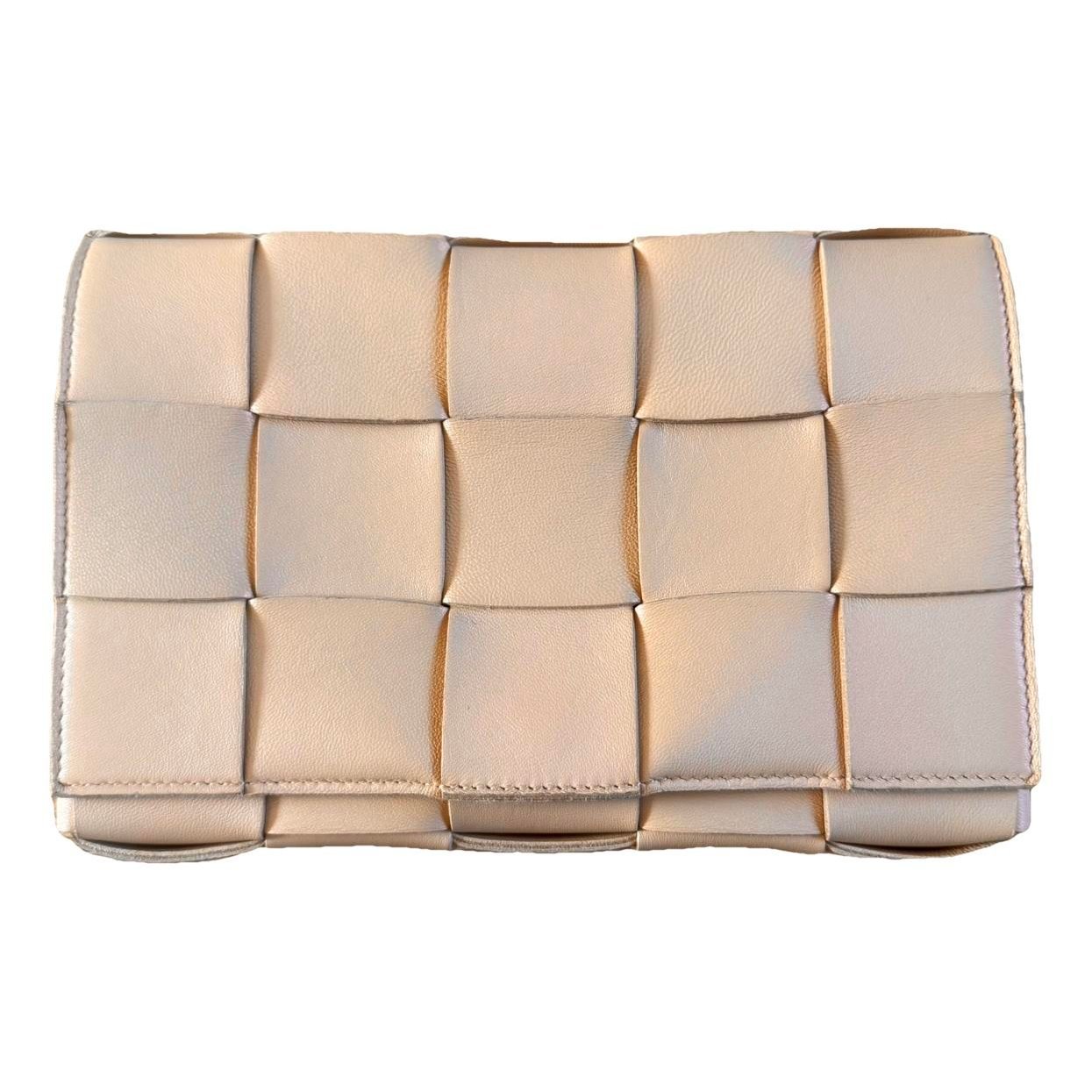 Cassette leather crossbody bag