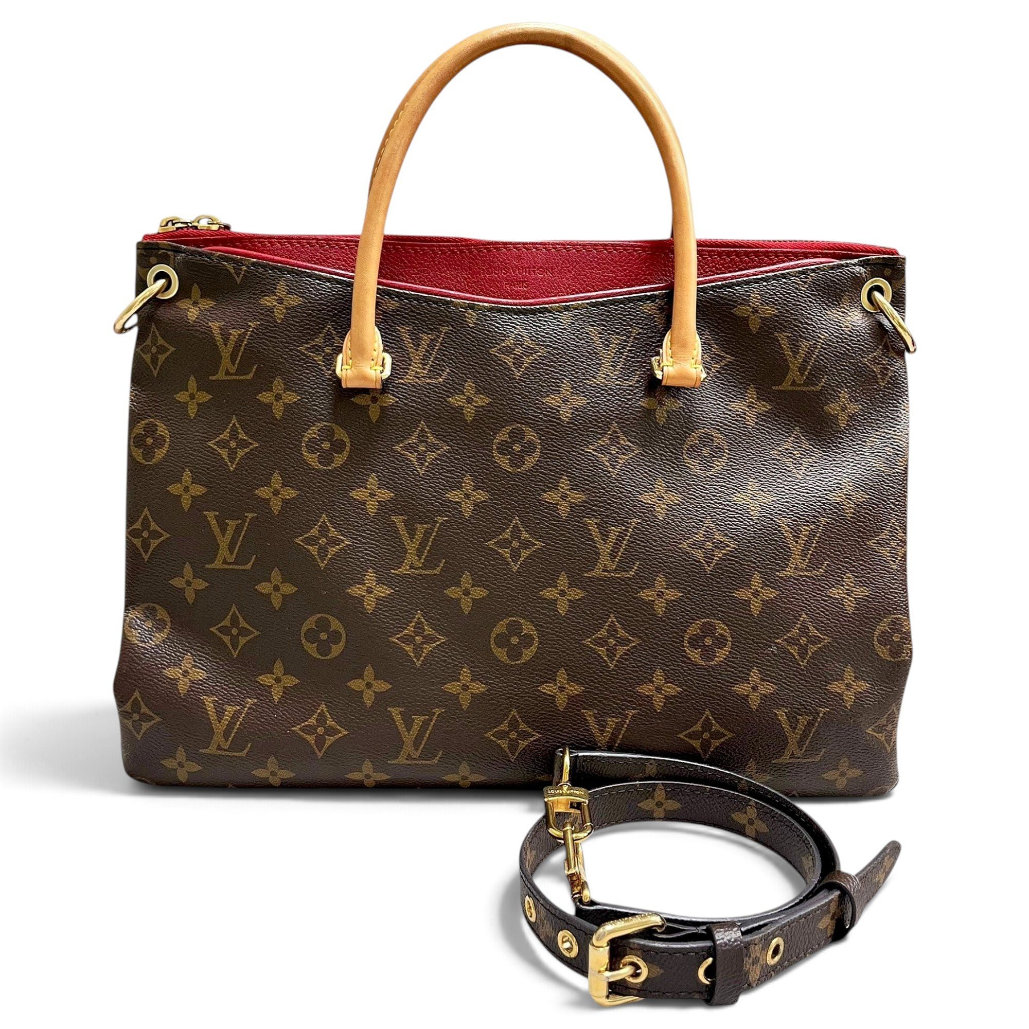 Louis Vuitton Pallas leather handbag