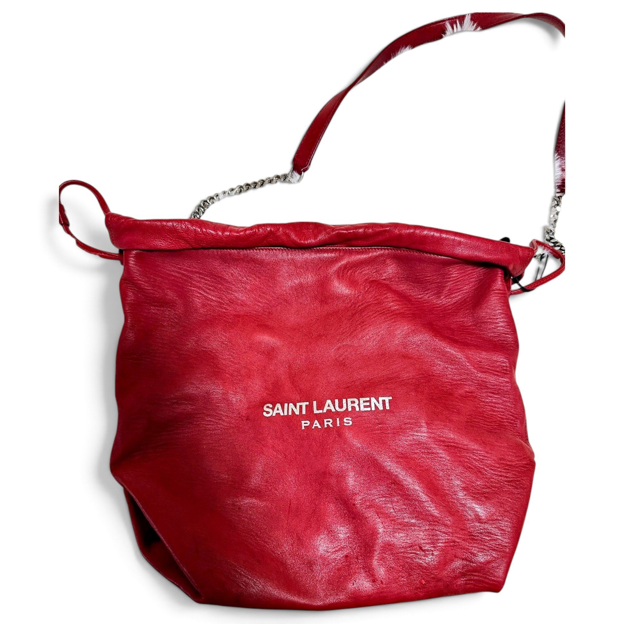 Teddy leather handbag