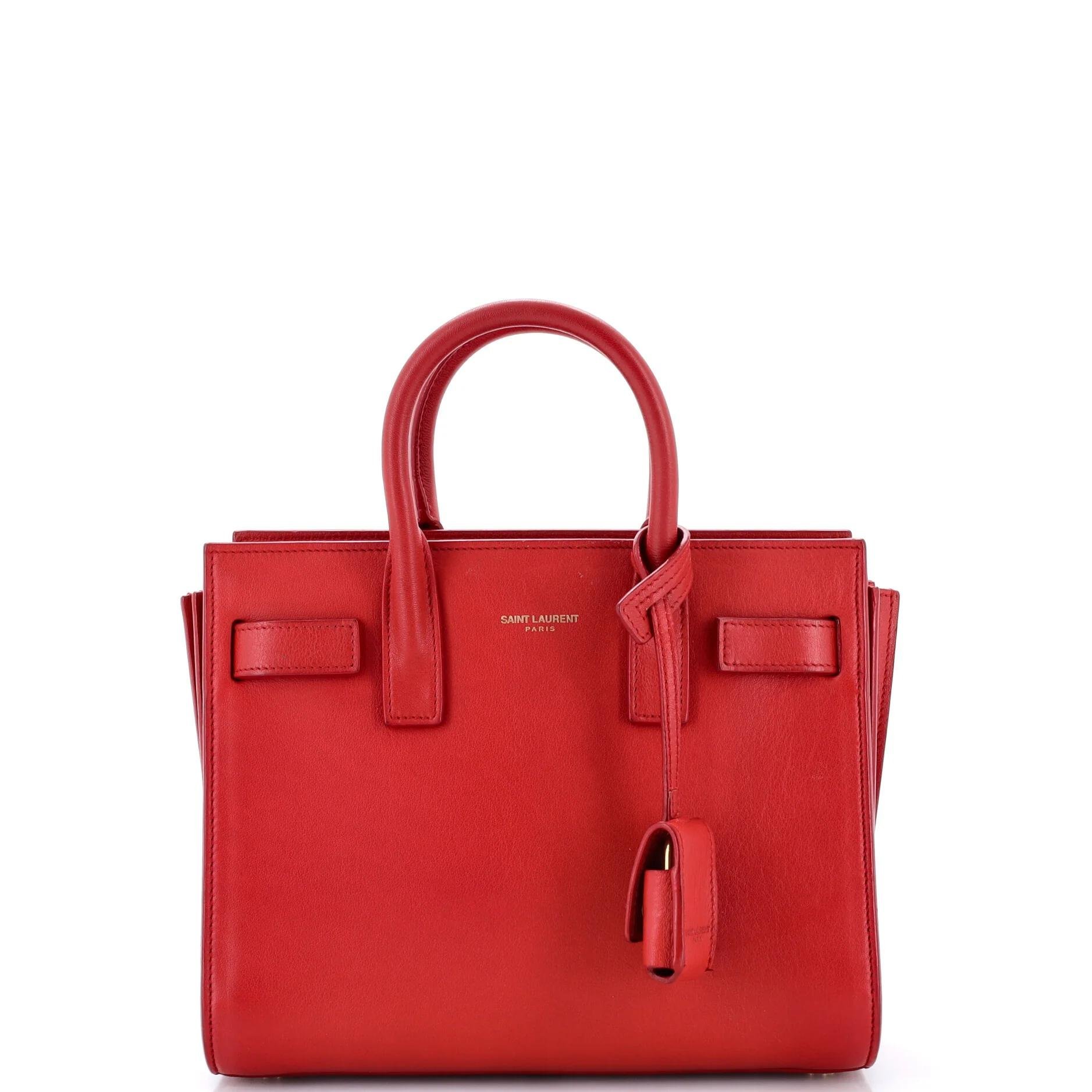 Leather tote