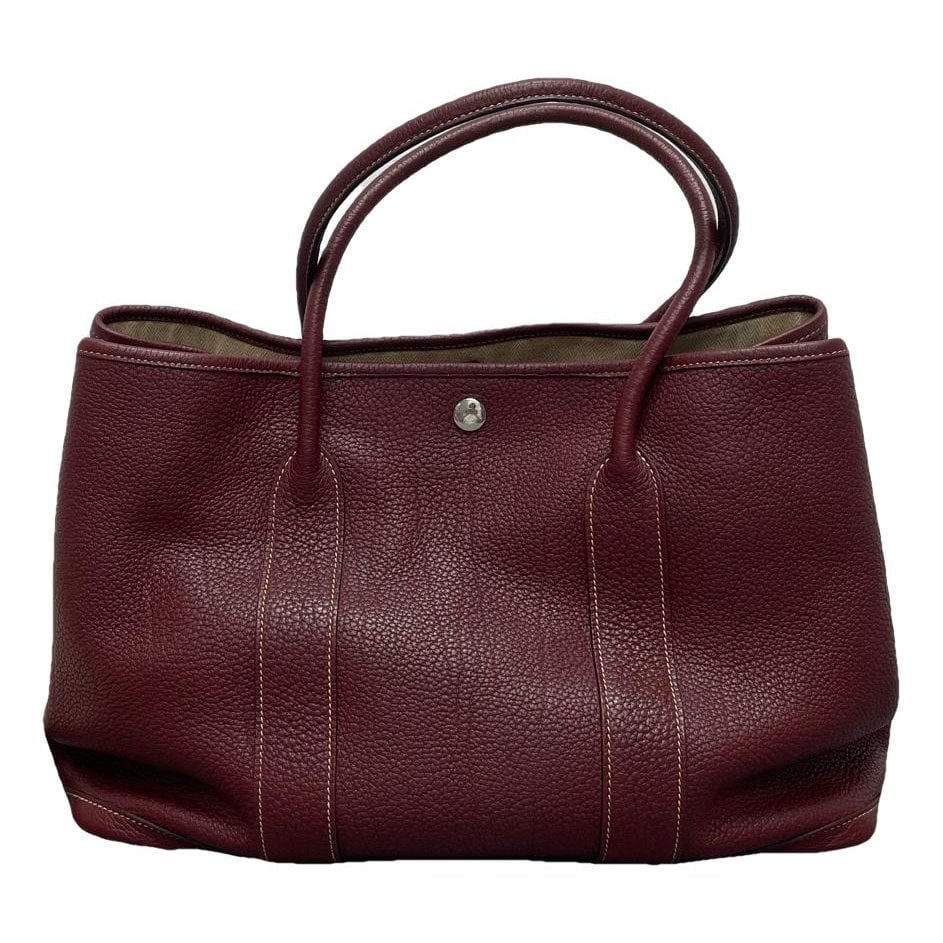 Garden Party leather handbag