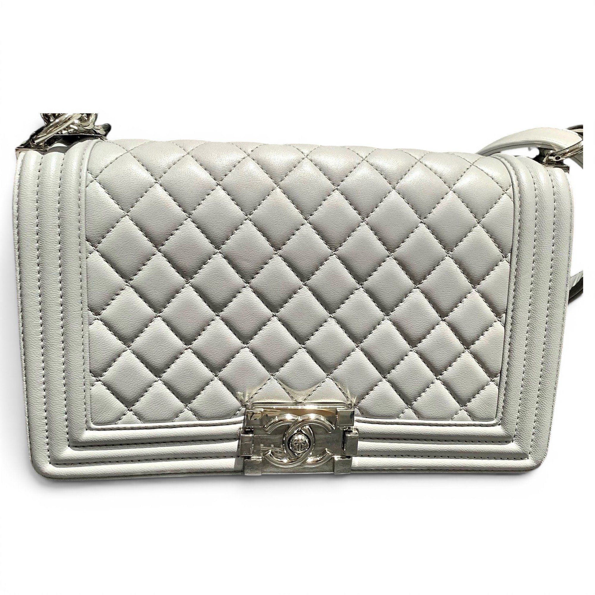 Boy leather crossbody bag