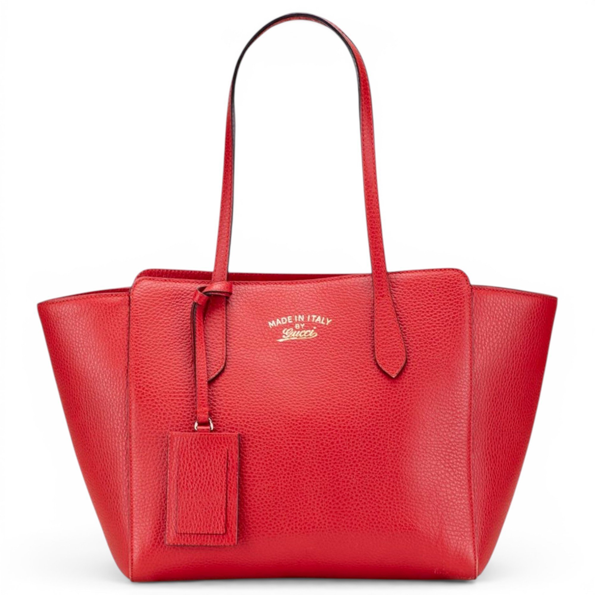 Swing leather tote