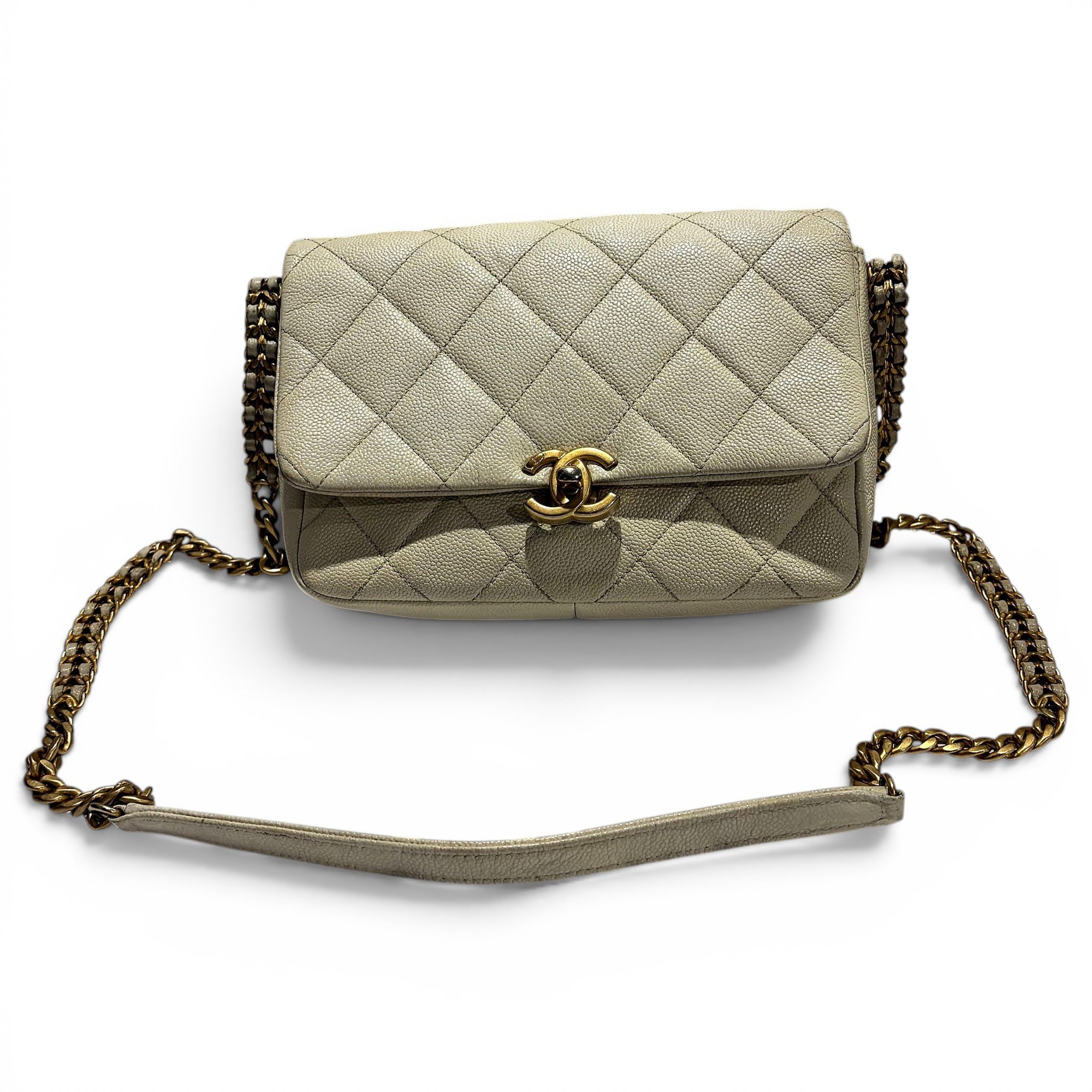 Leather handbag
