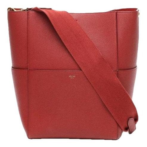 Seau Sangle leather handbag