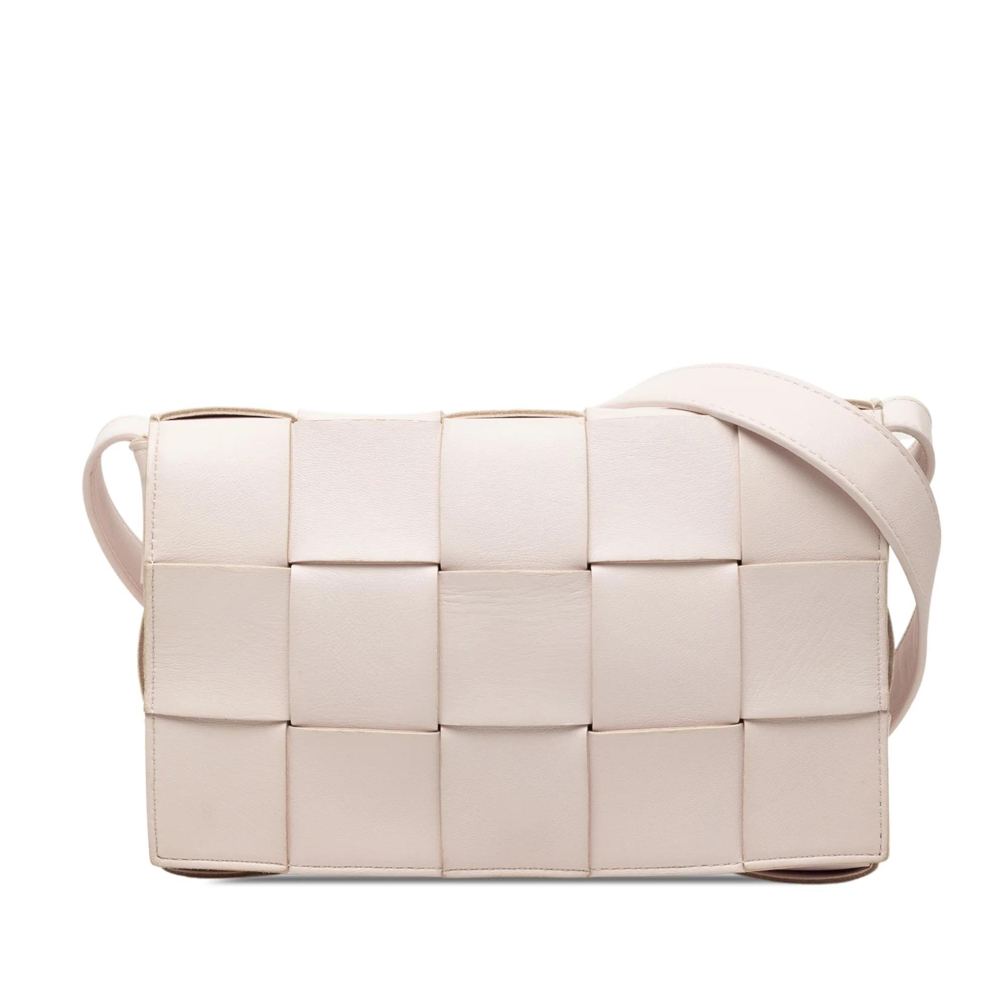 Cassette leather crossbody bag