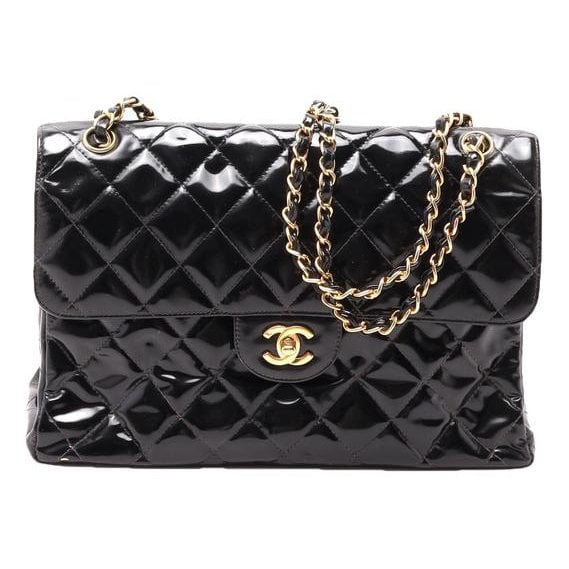 Timeless/Classique patent leather handbag