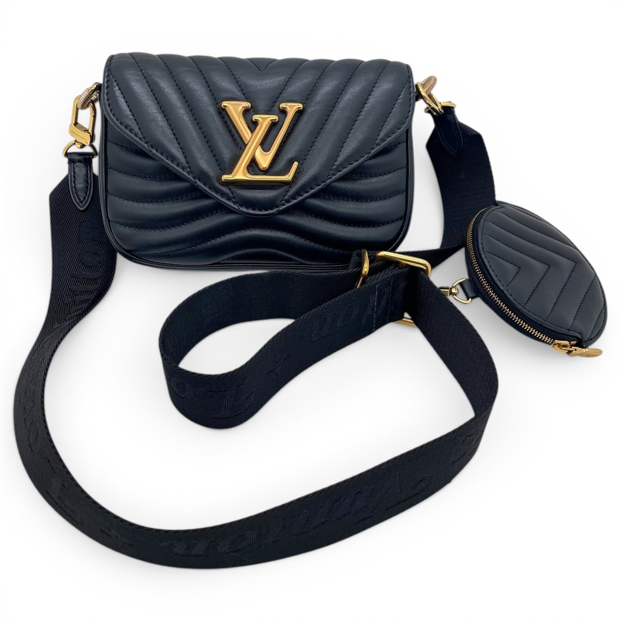New Wave leather handbag