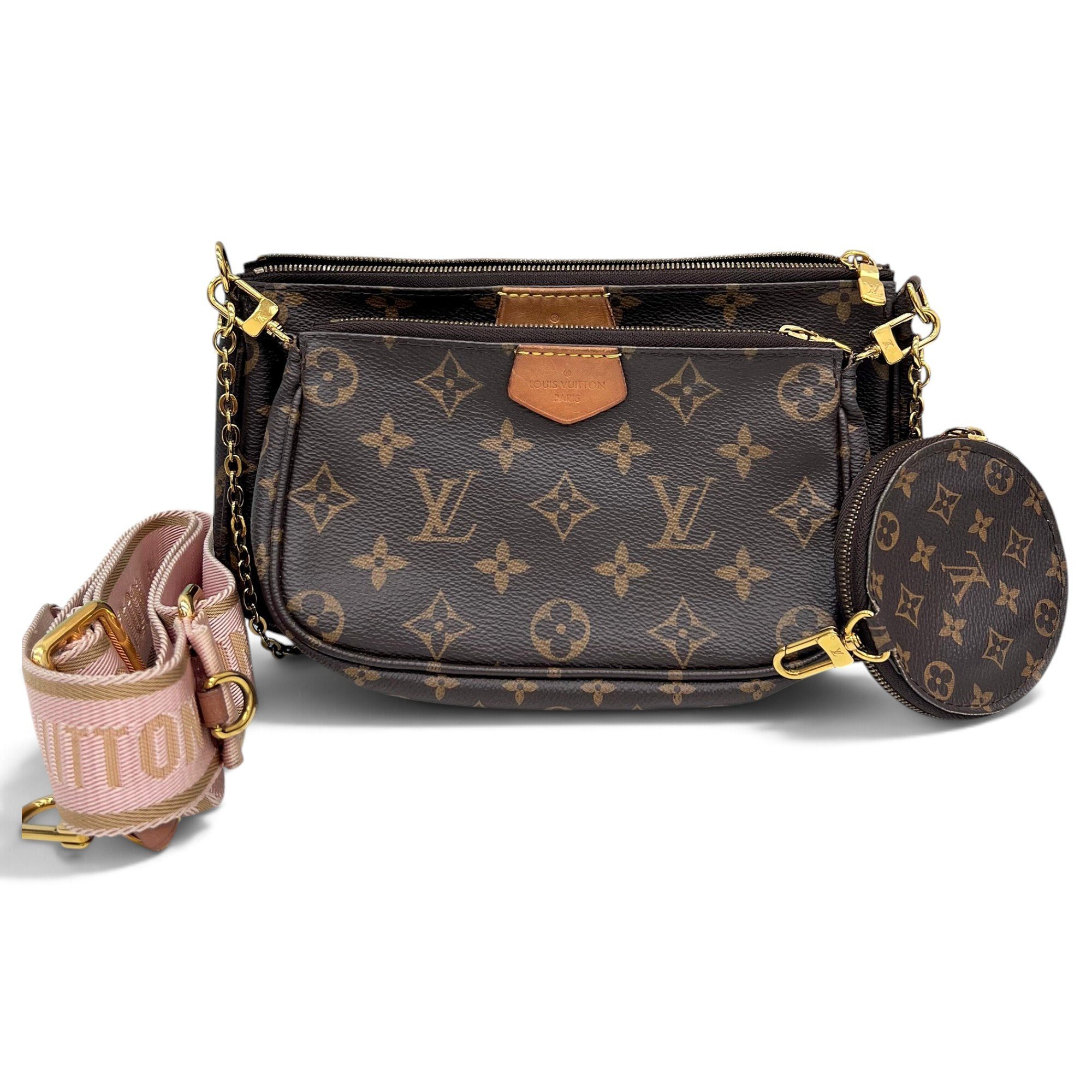 Multi Pochette Accessoires leather handbag