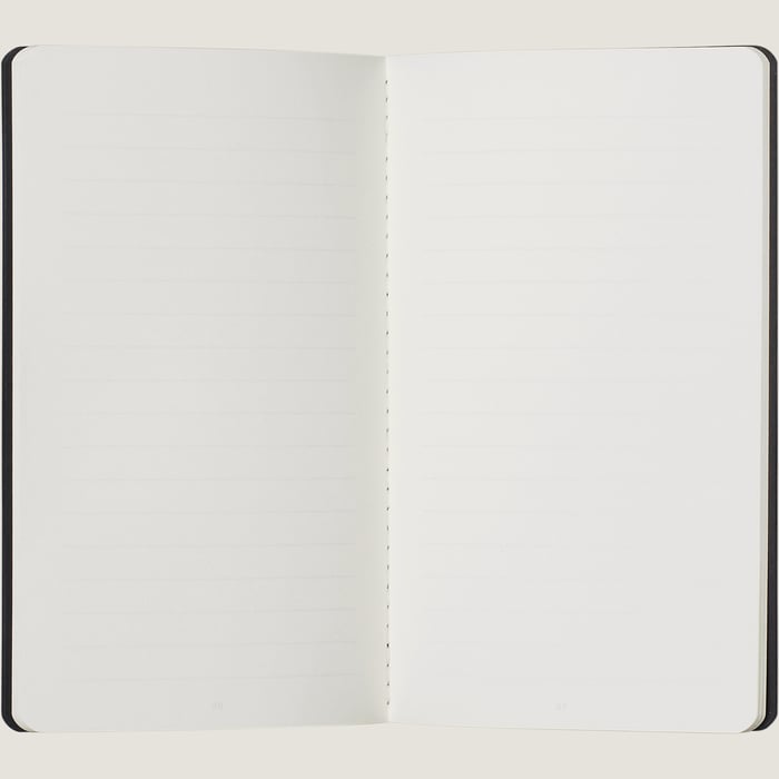 Noir Grain d'H PM Lined Notebook