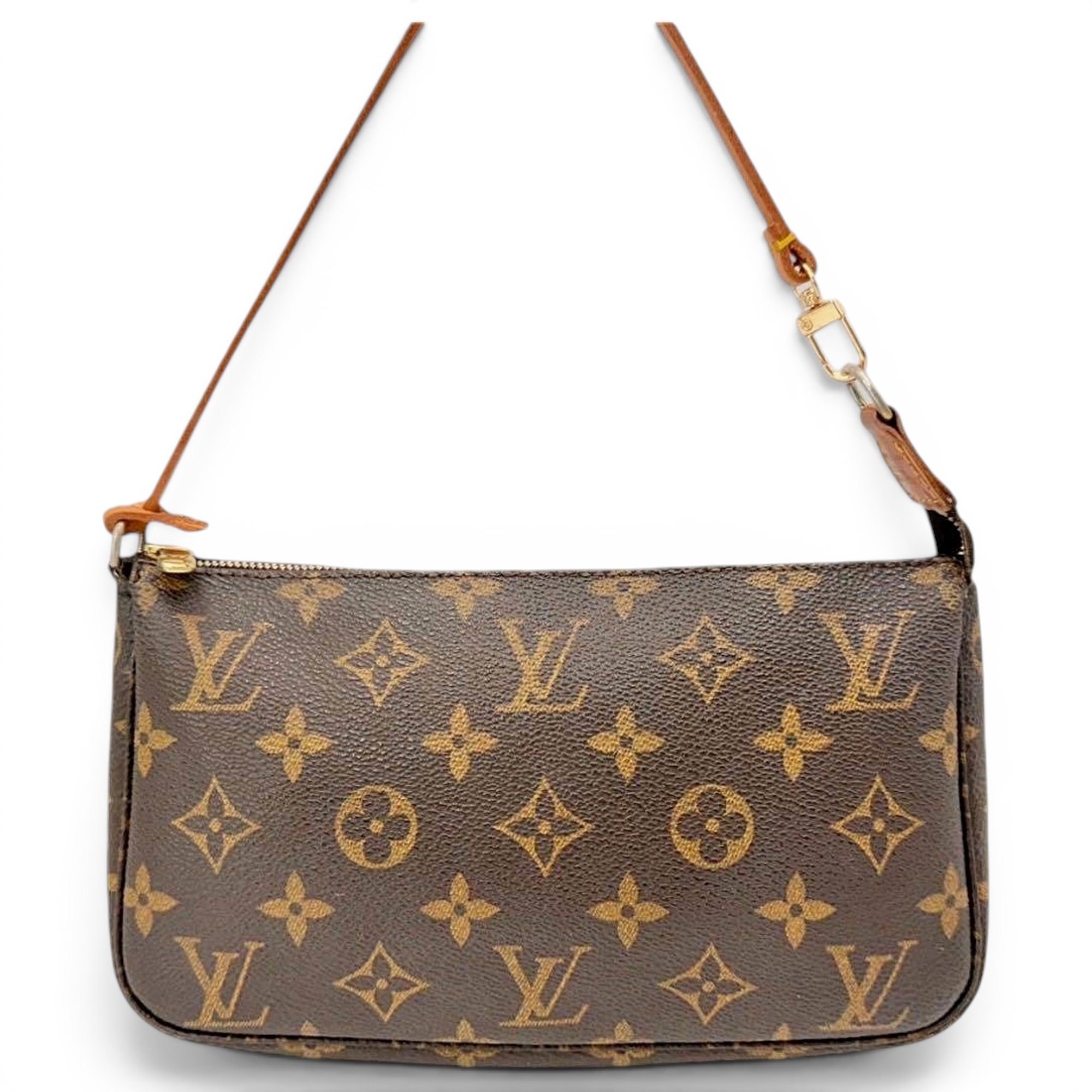 Pochette Accessoire leather handbag