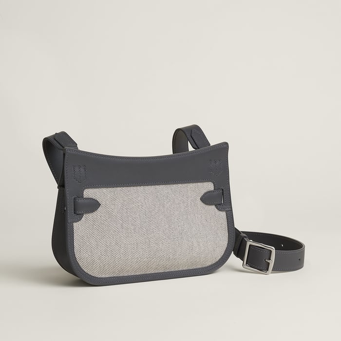 Jypsiere Mini Toile & Cuir Bag