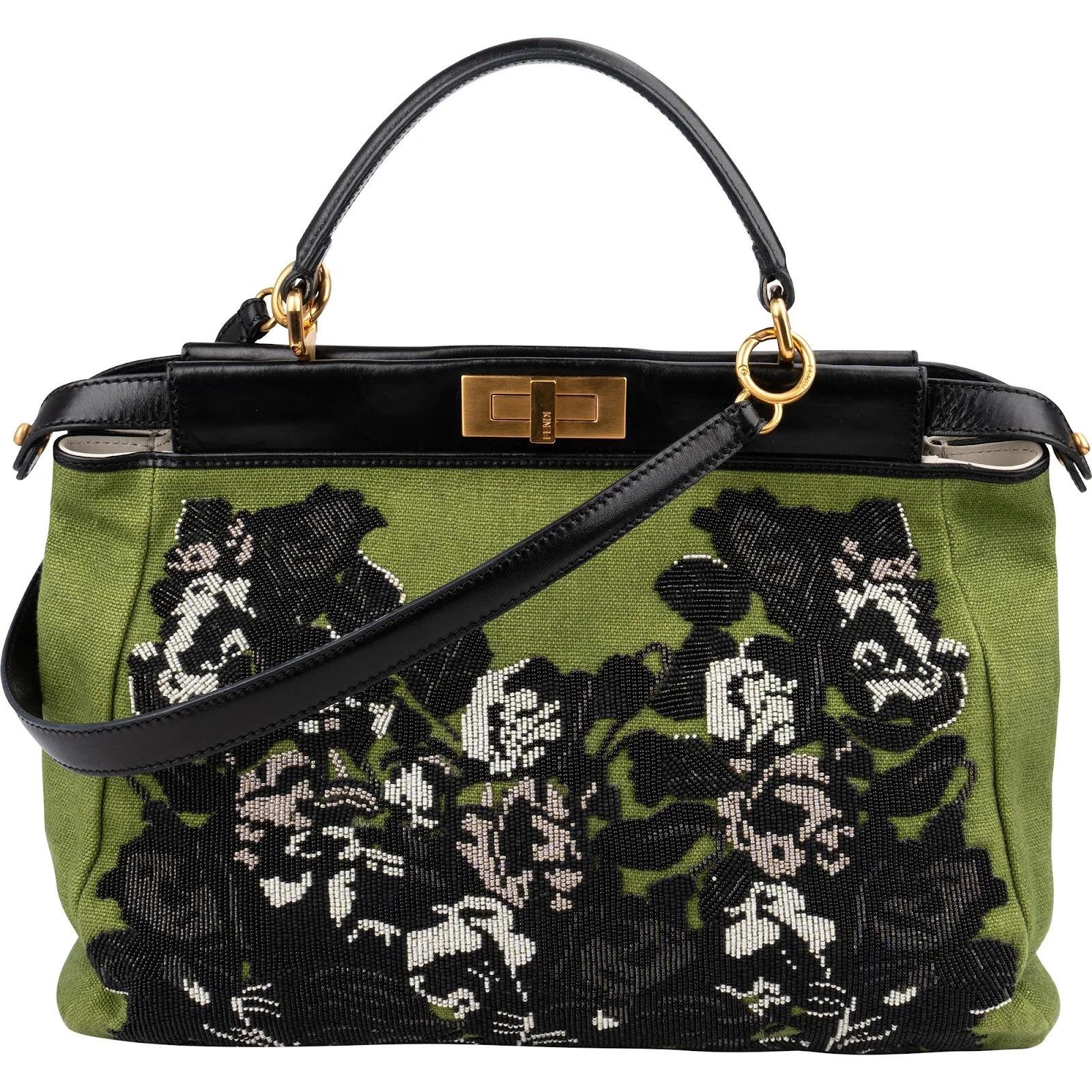 Peekaboo cloth handbag
