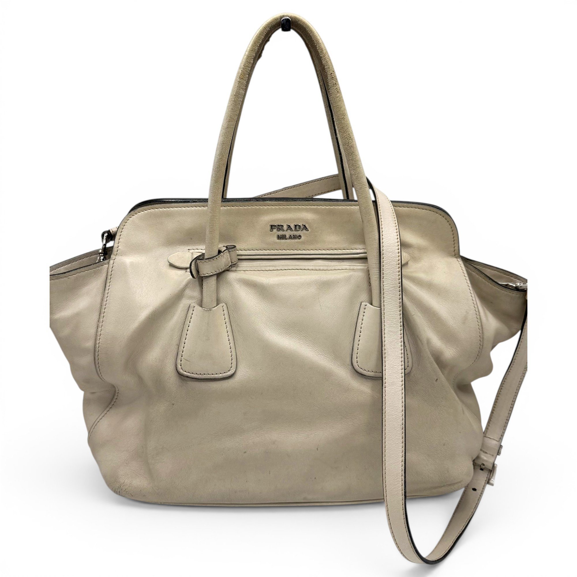 Leather handbag