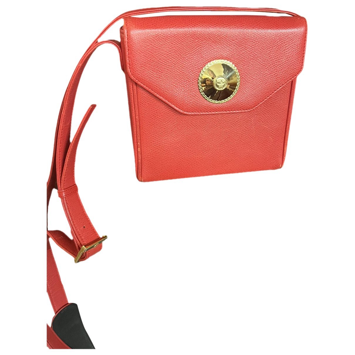 Vegan leather crossbody bag