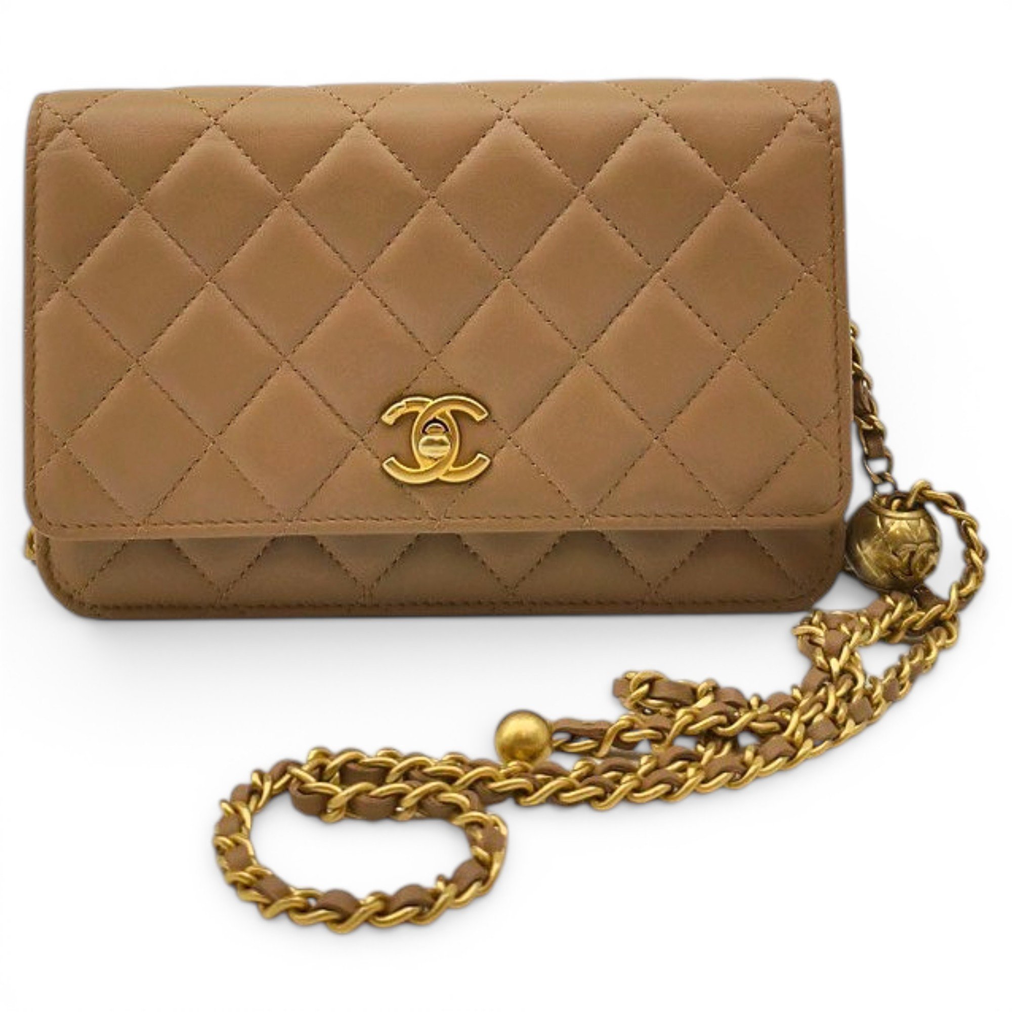Trendy CC Wallet on Chain leather crossbody bag