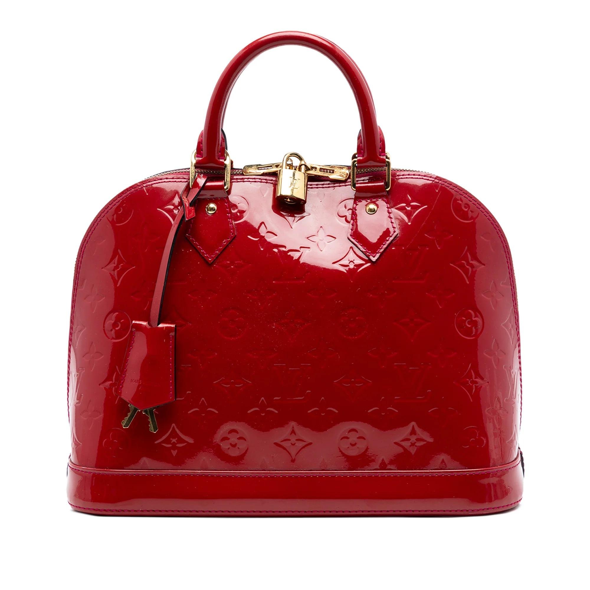 Alma leather handbag