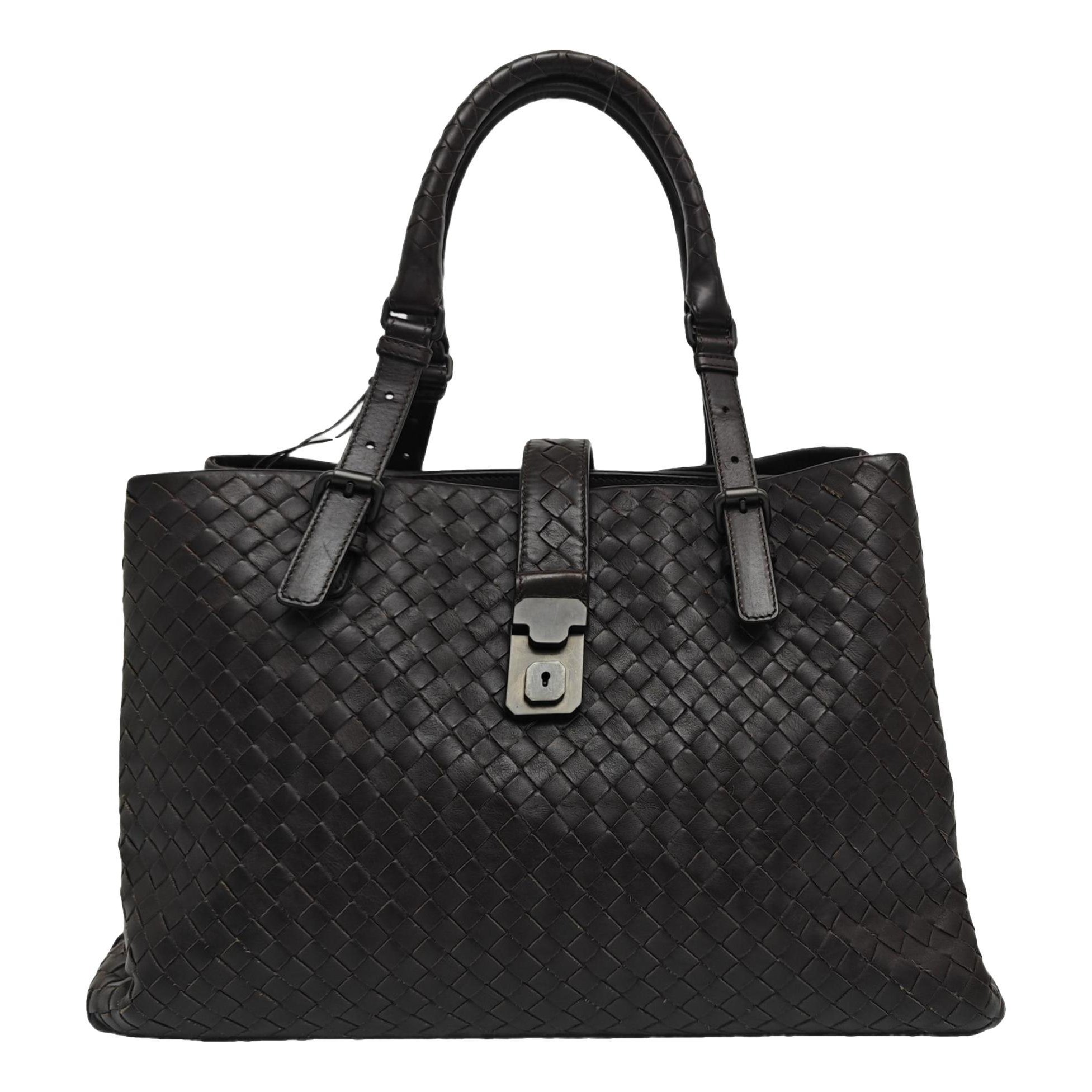 Roma leather handbag