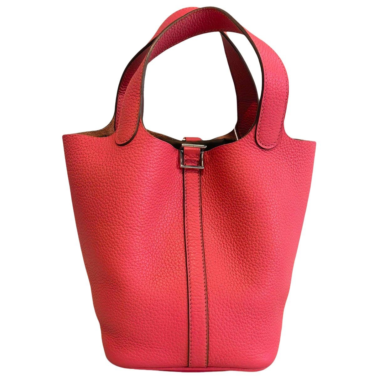 Picotin leather handbag