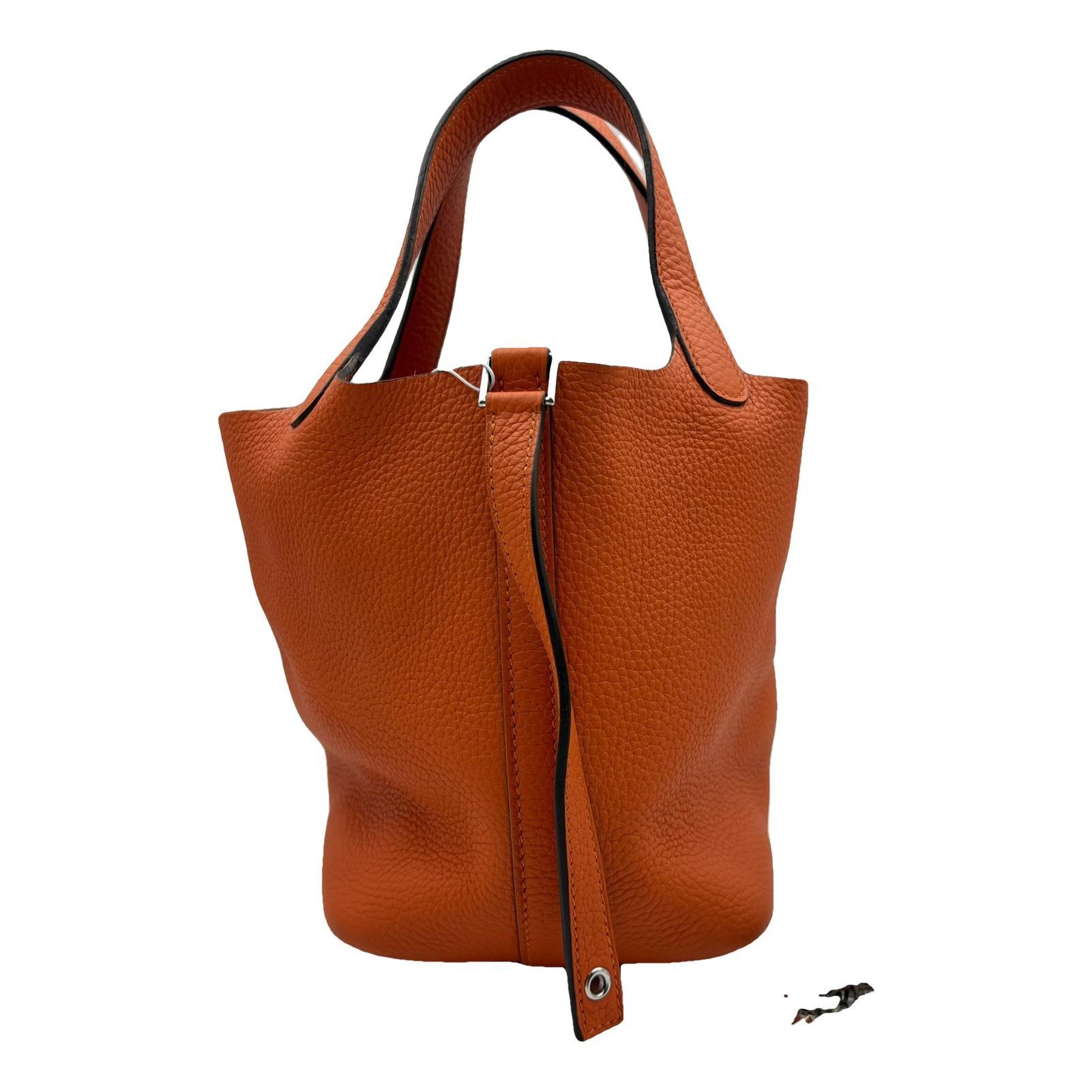 Picotin leather handbag