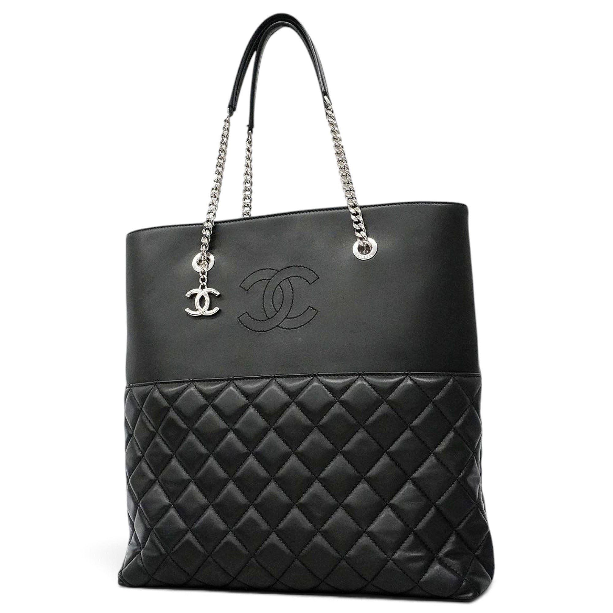 Leather tote