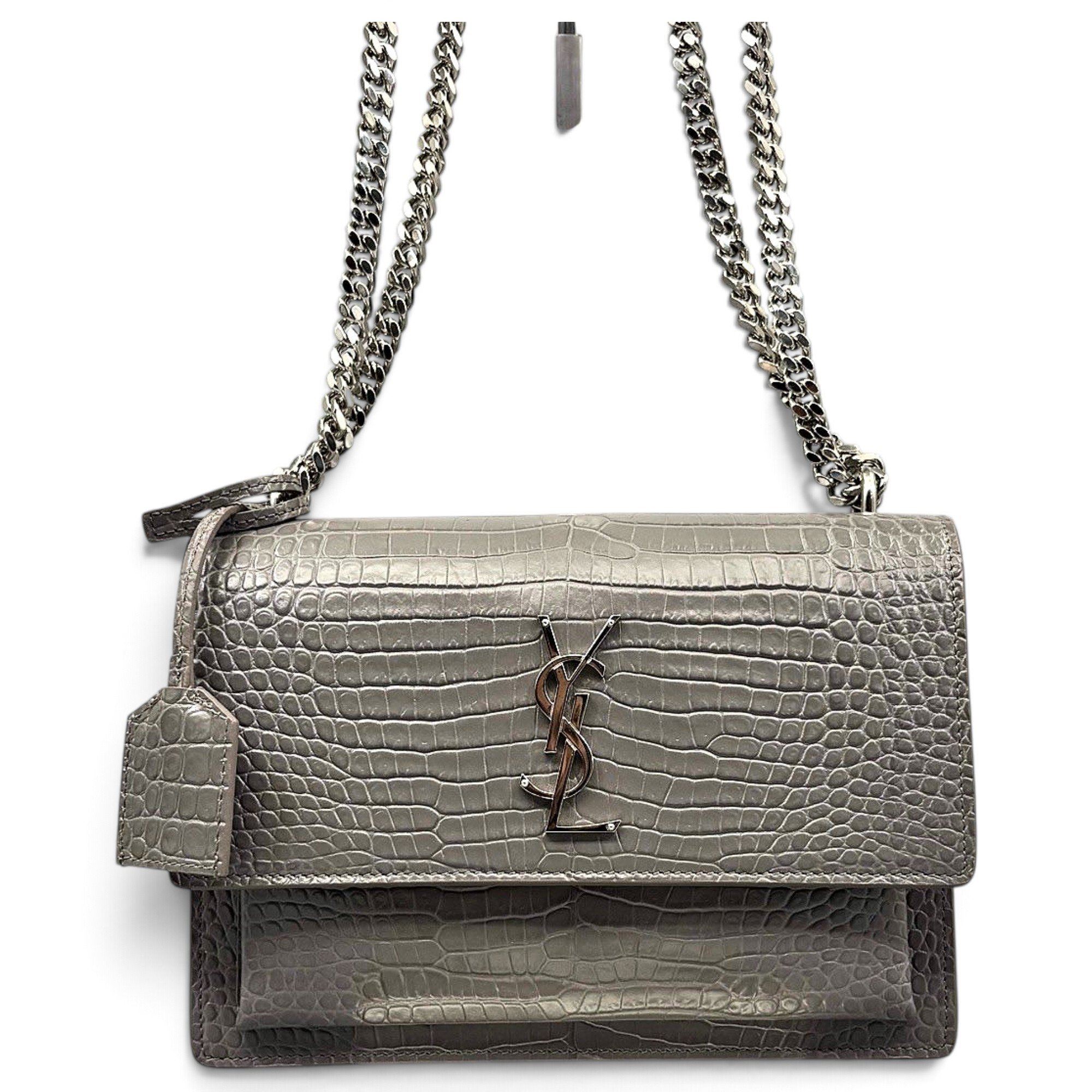 Sunset leather handbag
