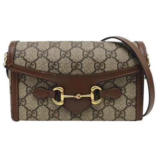 Handle Horsebit 1955 leather mini bag