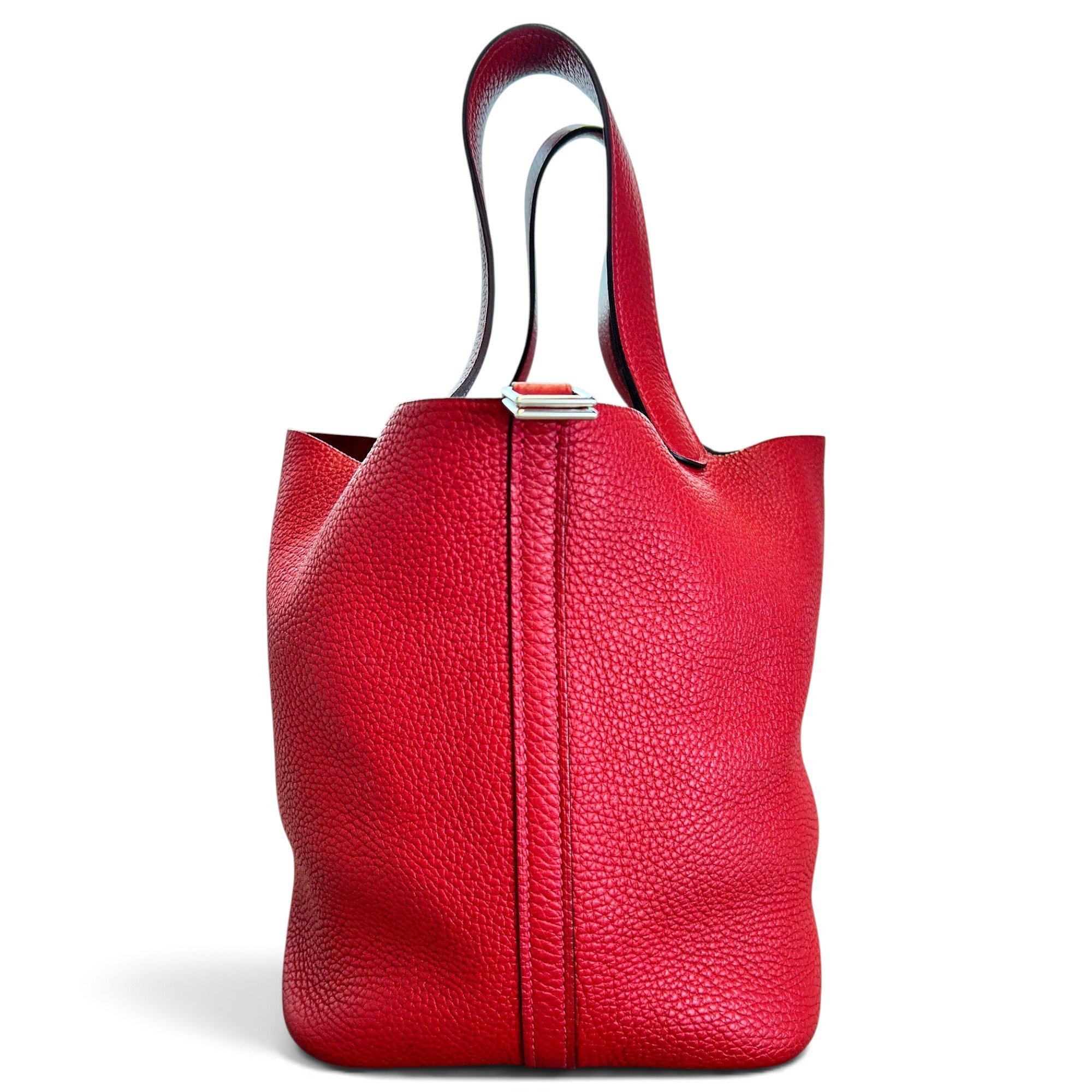 Picotin leather handbag