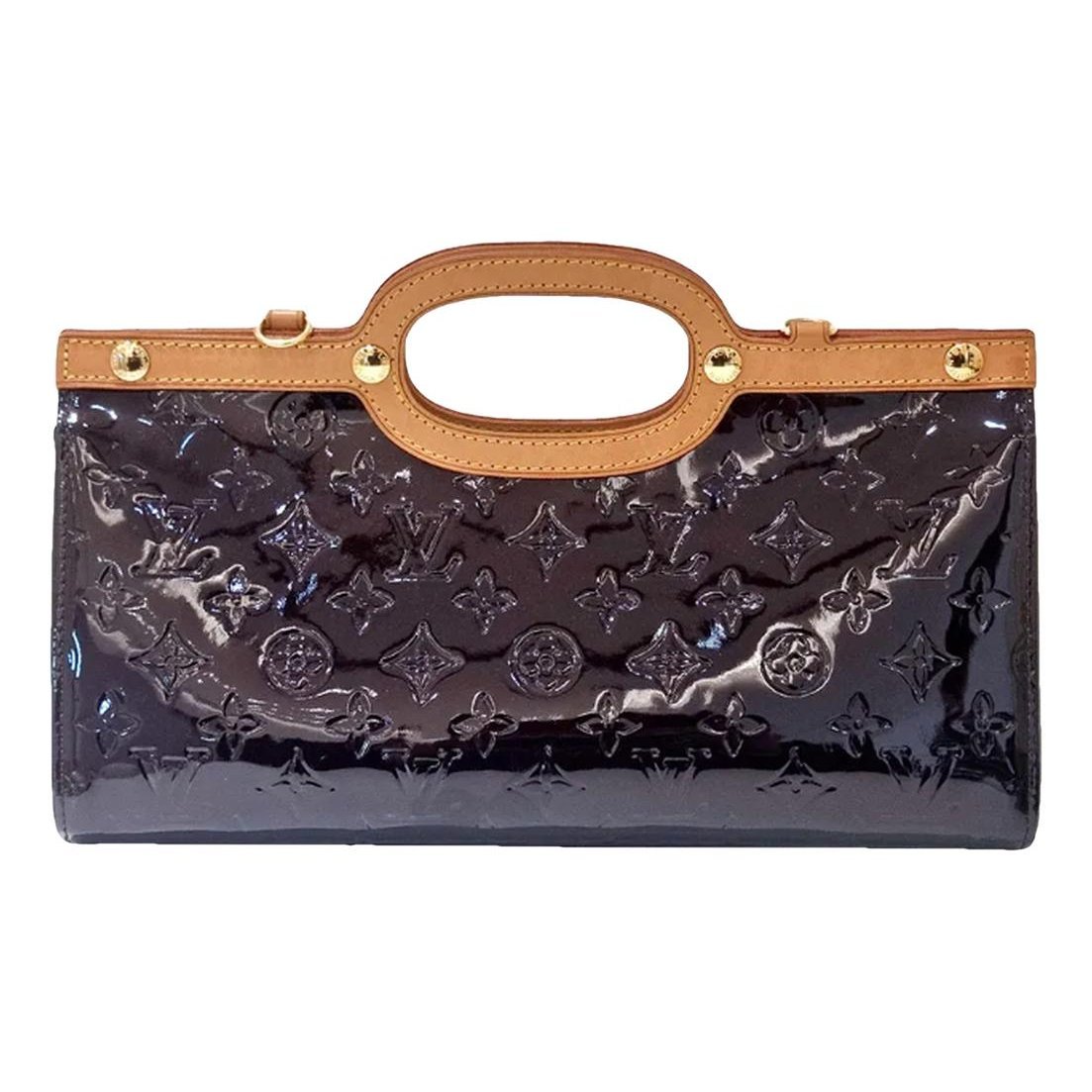 Roxbury patent leather handbag
