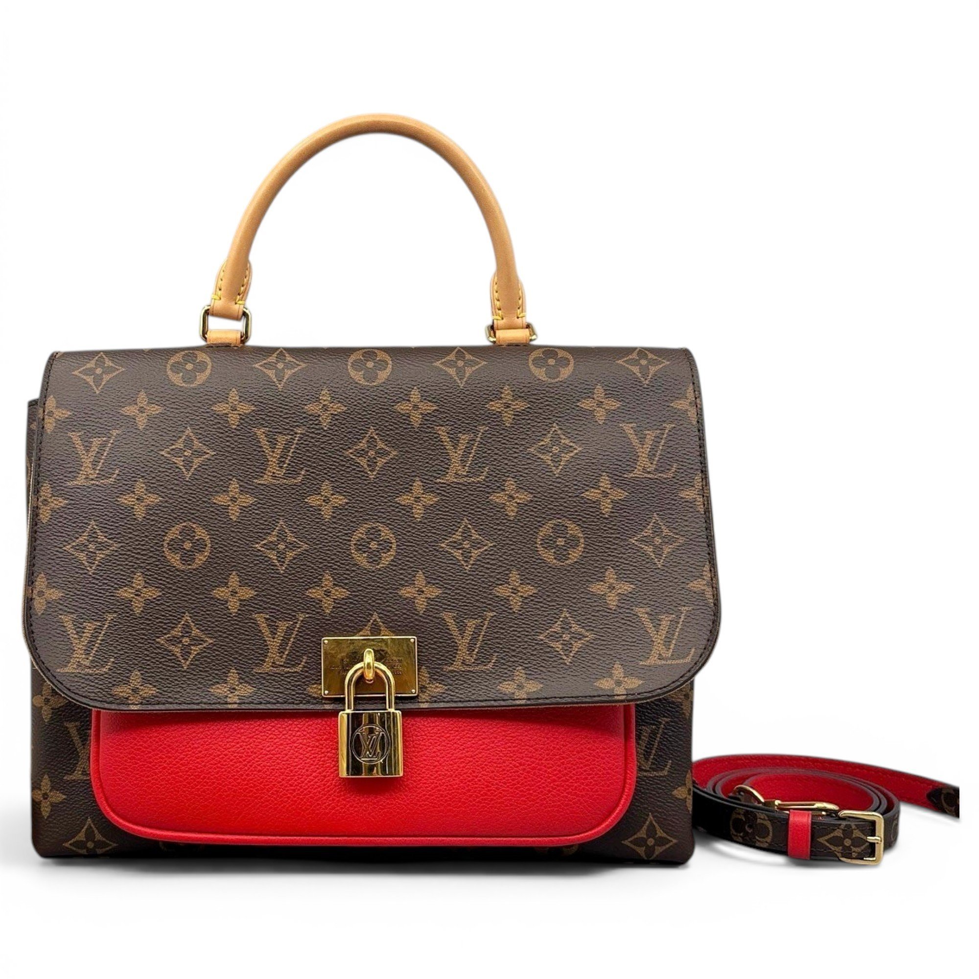 Marignan leather handbag