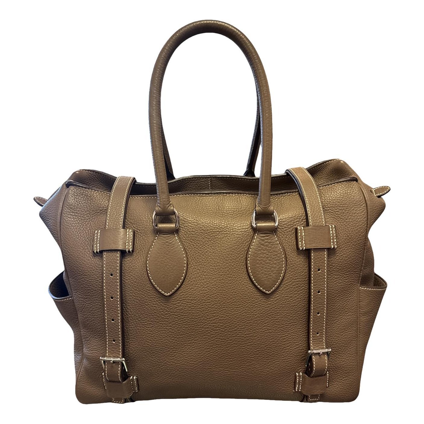 Leather handbag