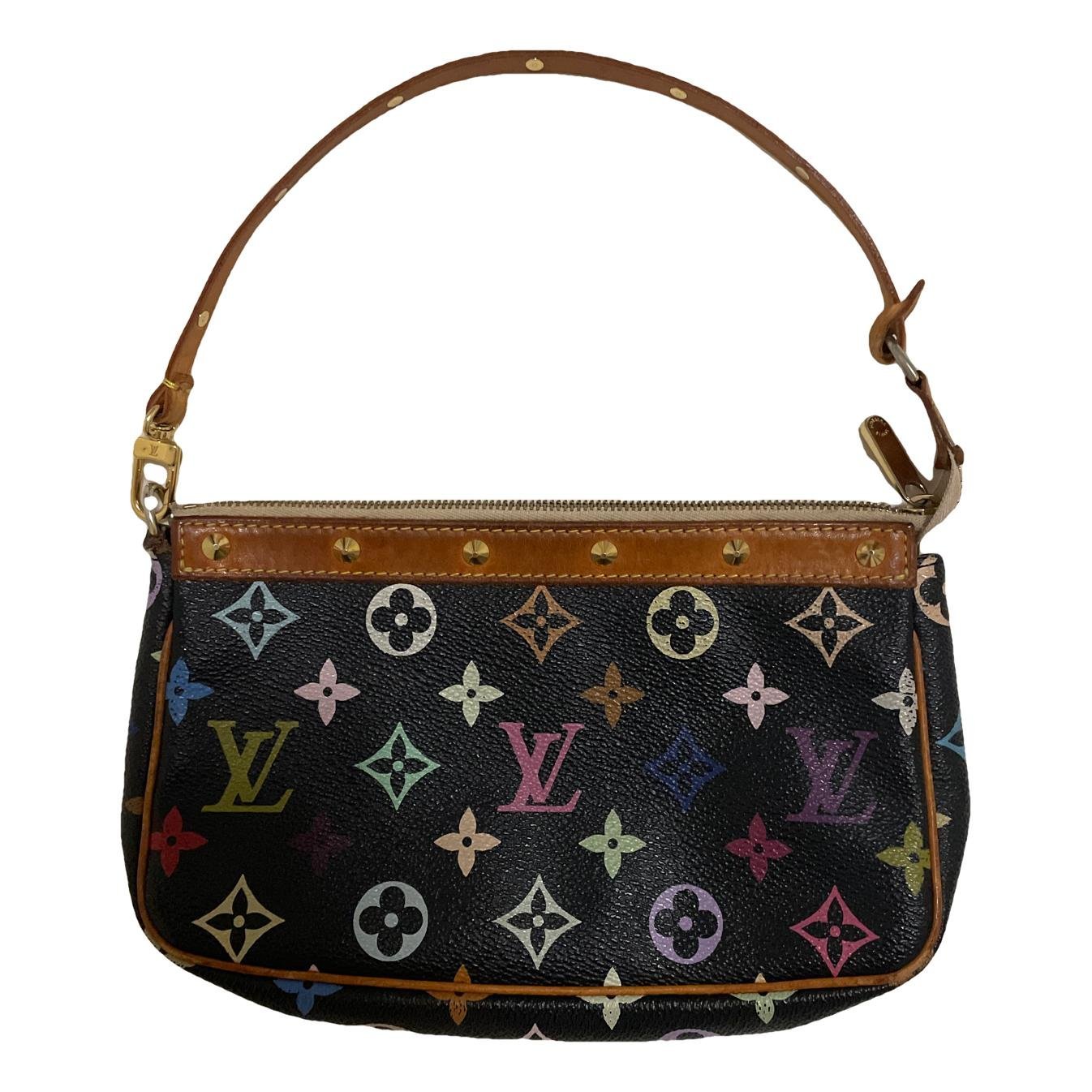Pochette Accessoire leather handbag