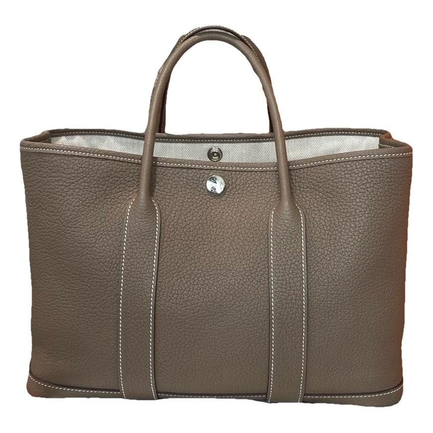 Garden Party leather handbag