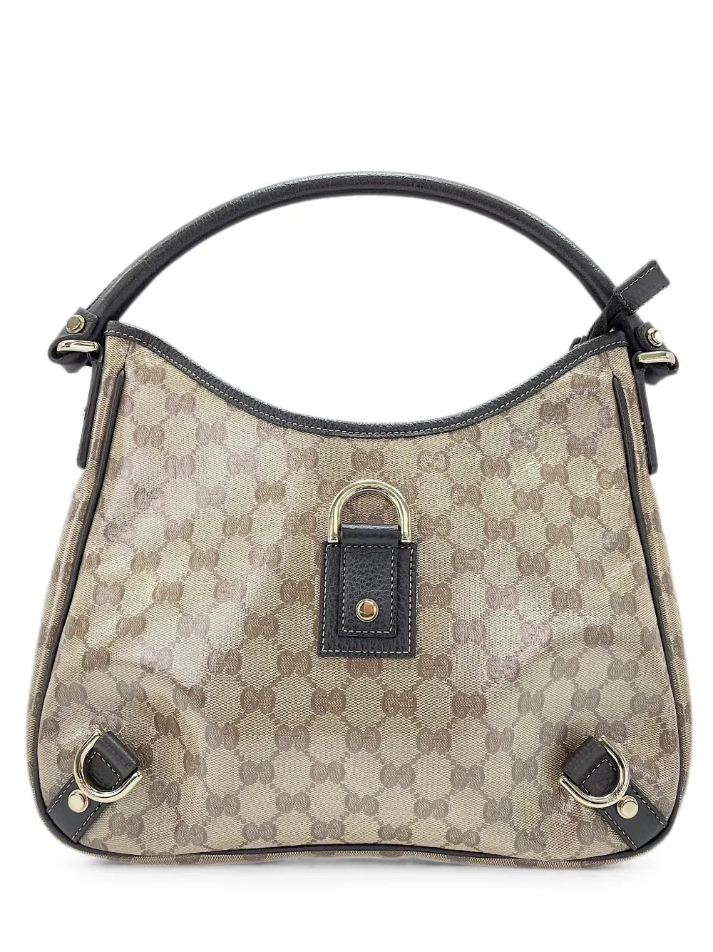 2000s Abbey GG Crystal shoulder bag