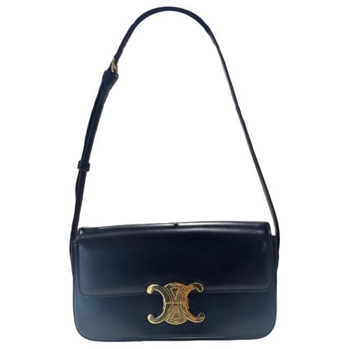 Triomphe Long leather handbag