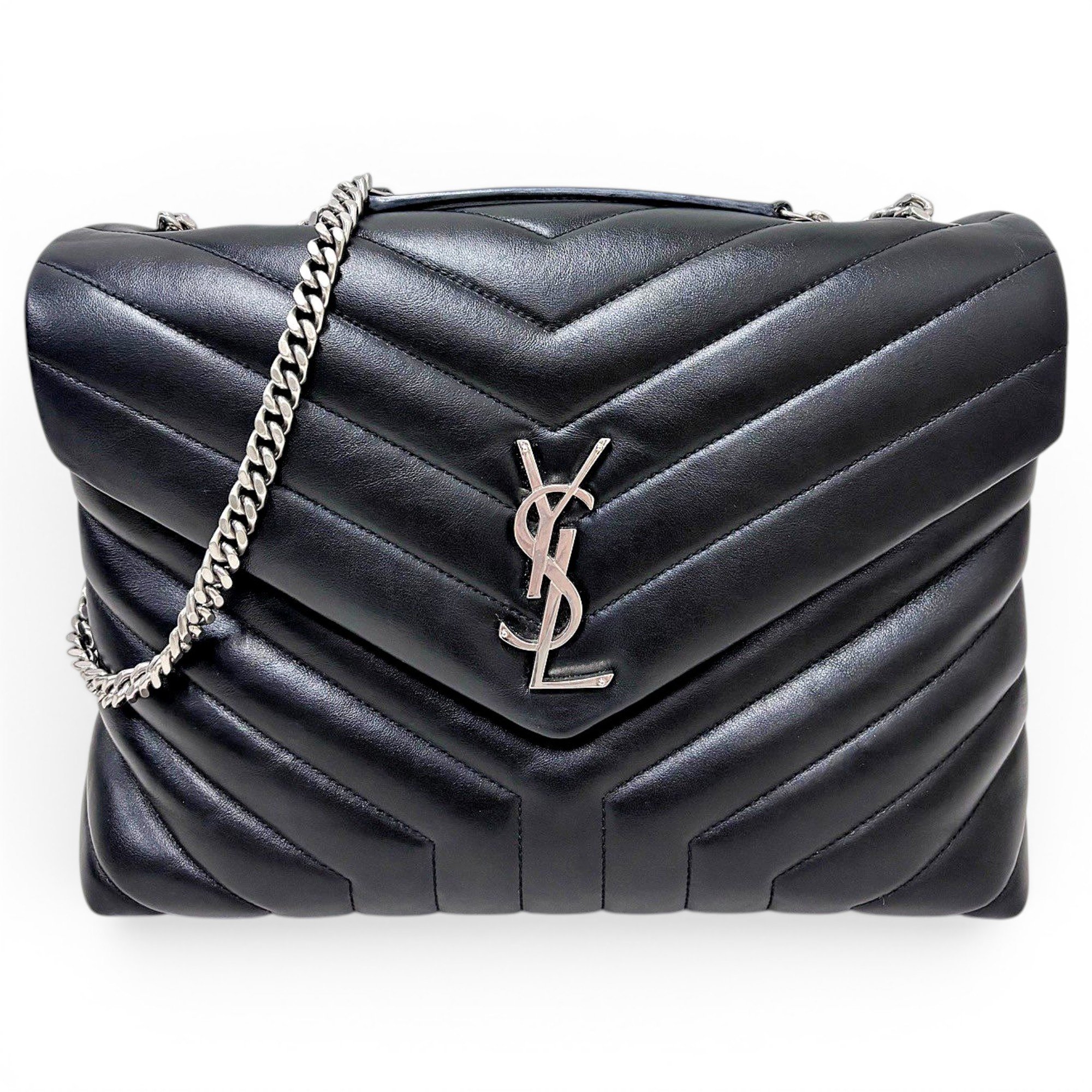 Loulou leather handbag