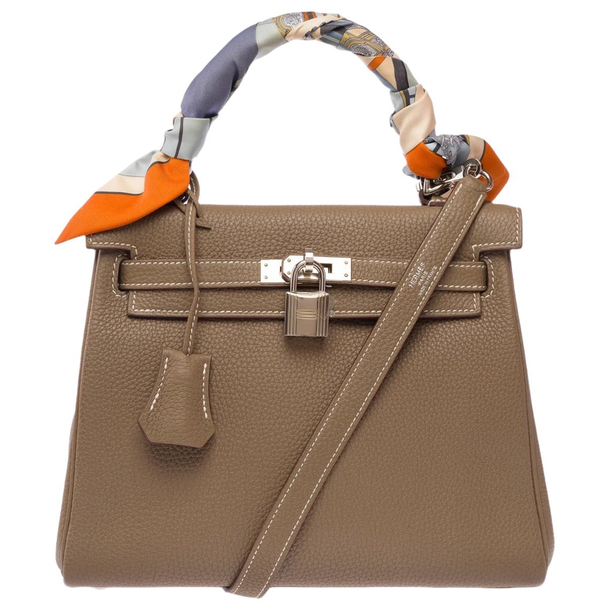 Kelly 25 leather handbag