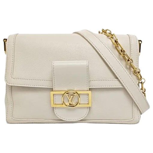 Dauphine leather crossbody bag