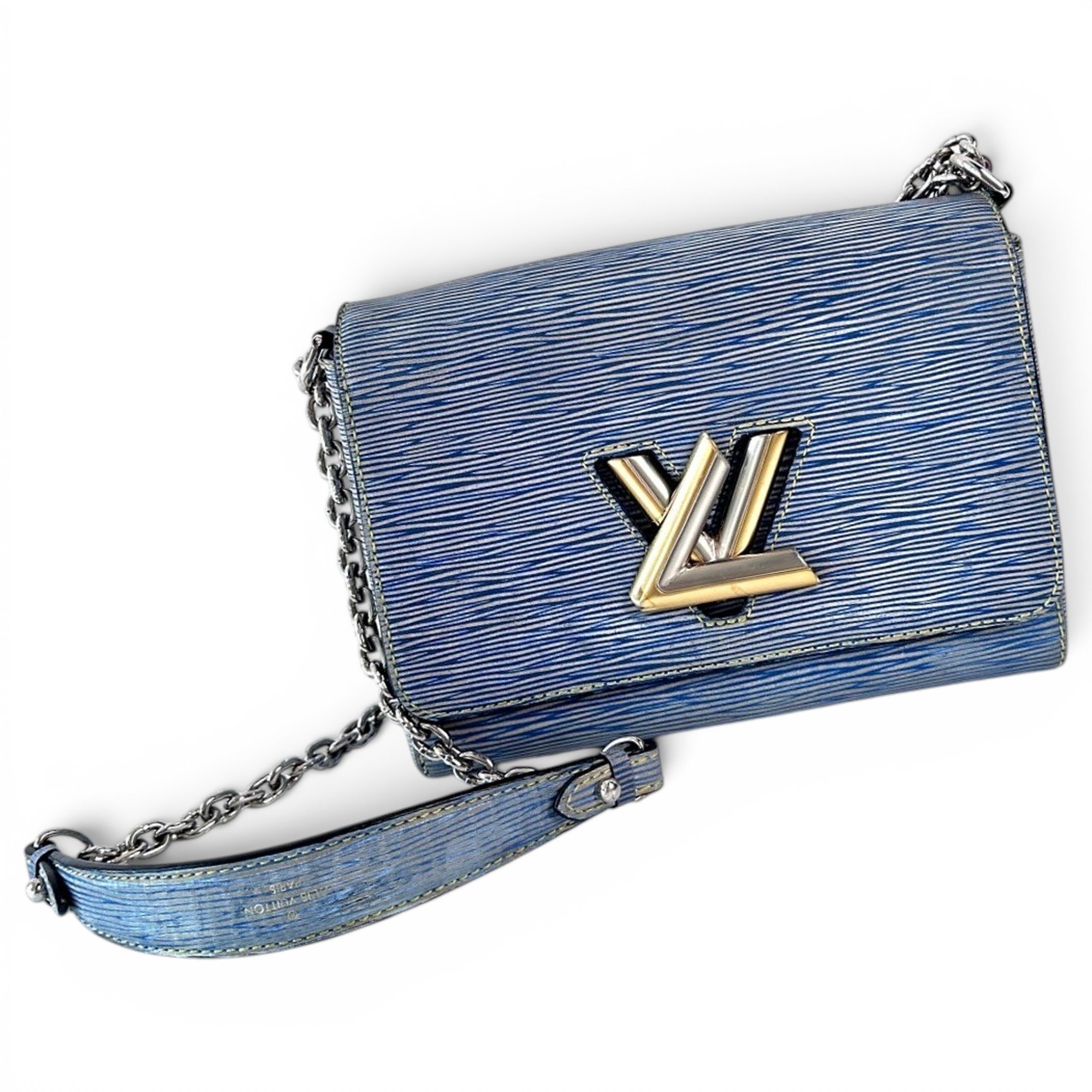 Twist Chain leather handbag