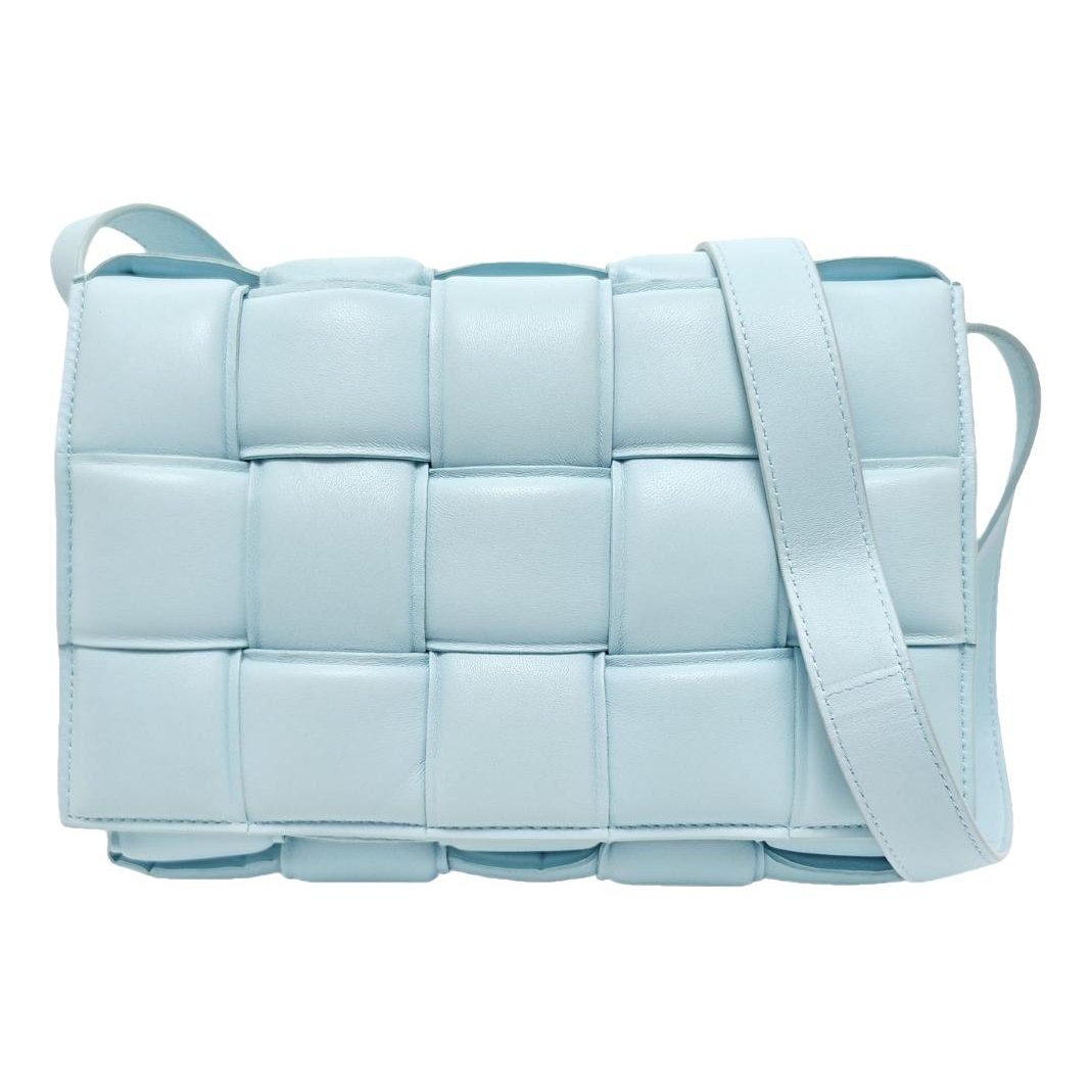 Cassette leather handbag
