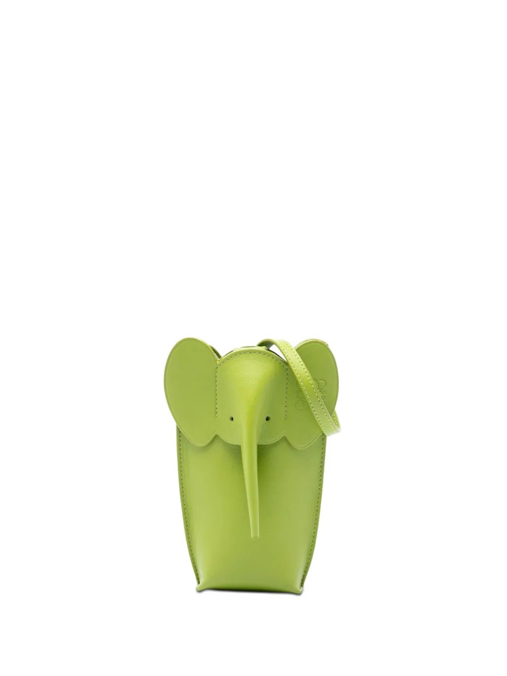 2024 Leather Elephant Pocket crossbody bag