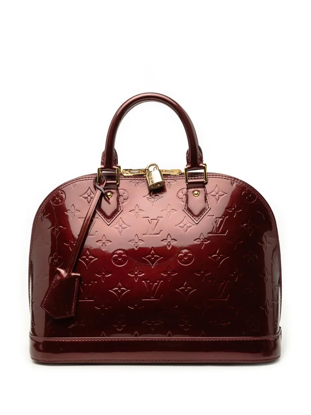 2010 Monogram Vernis Alma PM handbag