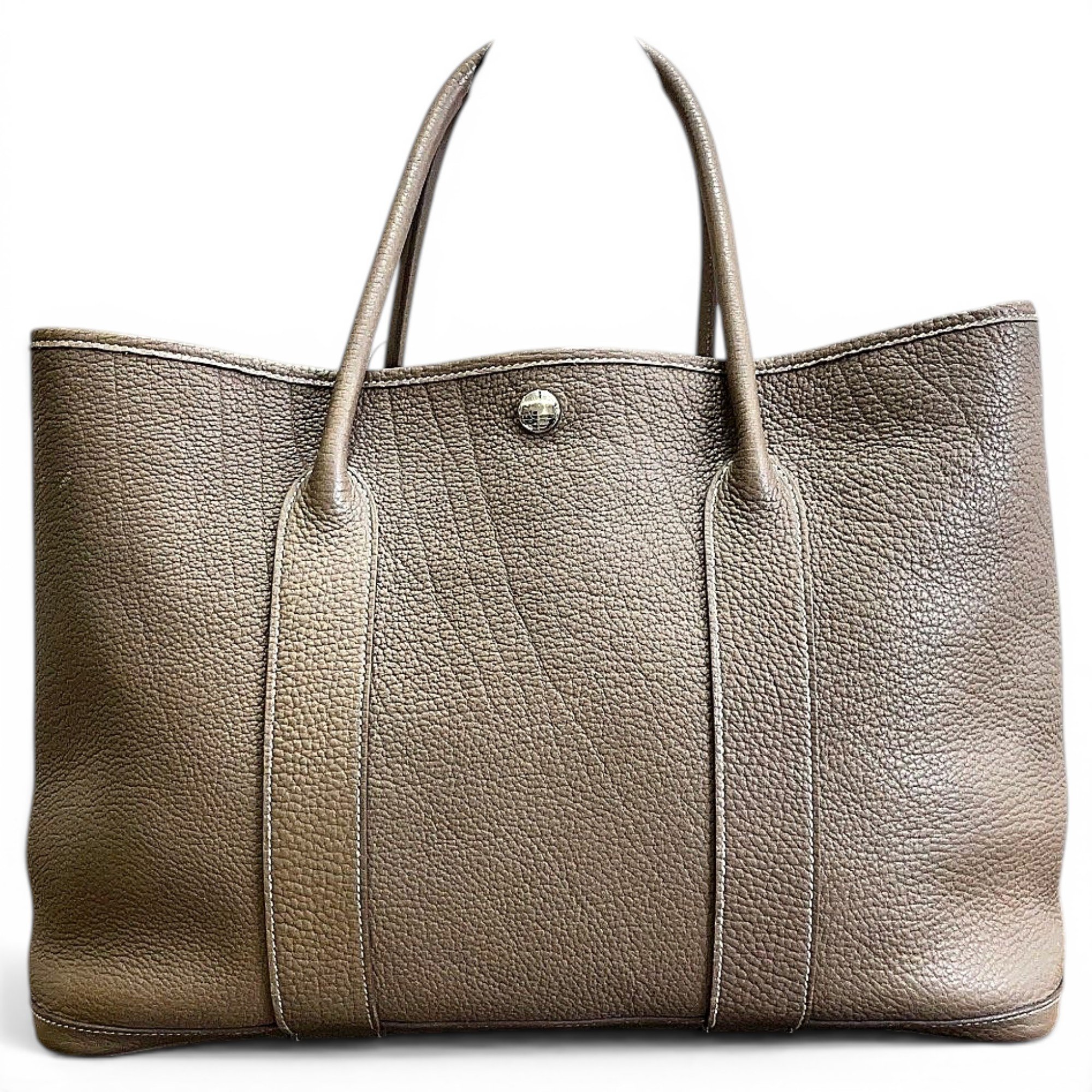 Garden Party leather handbag