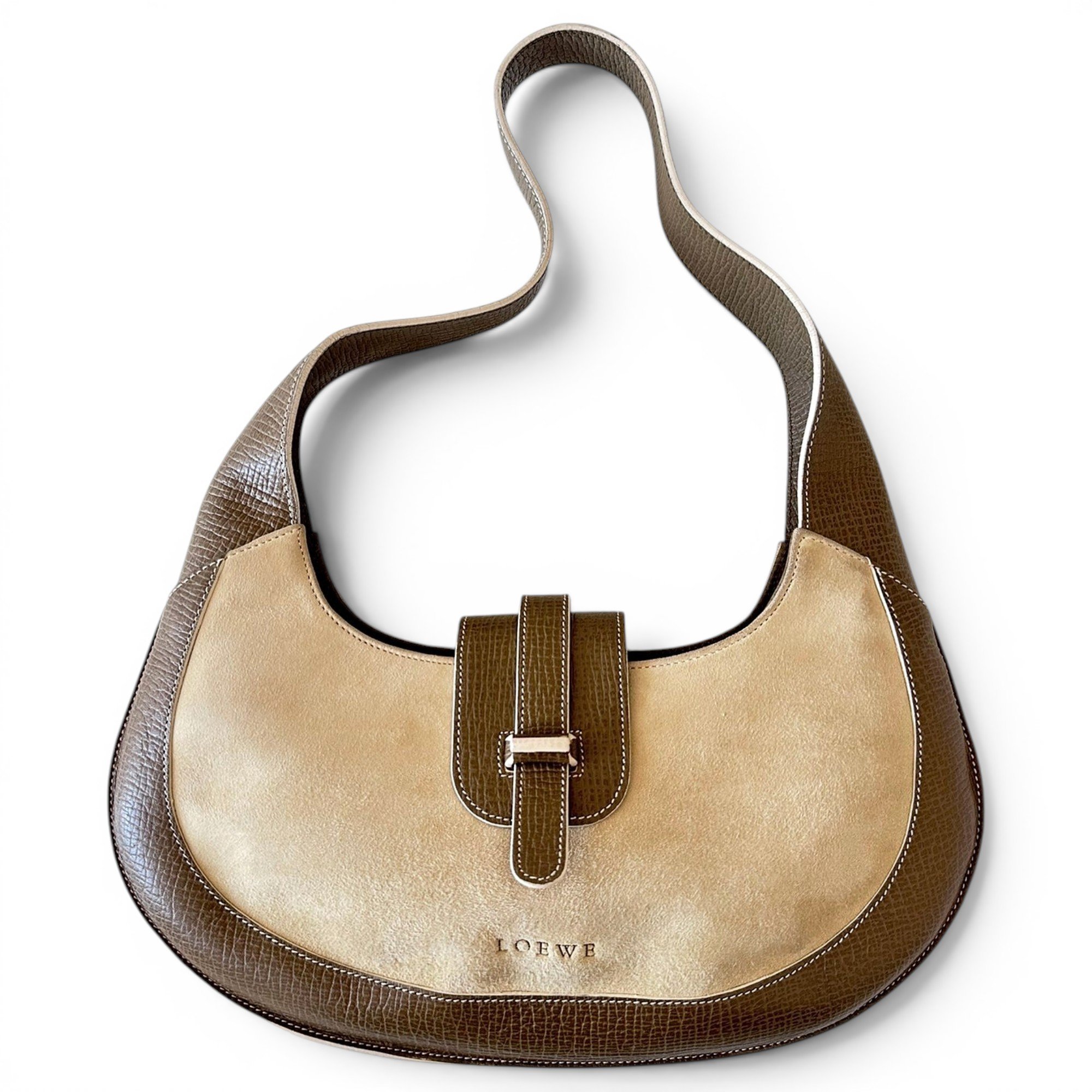 Luna leather handbag