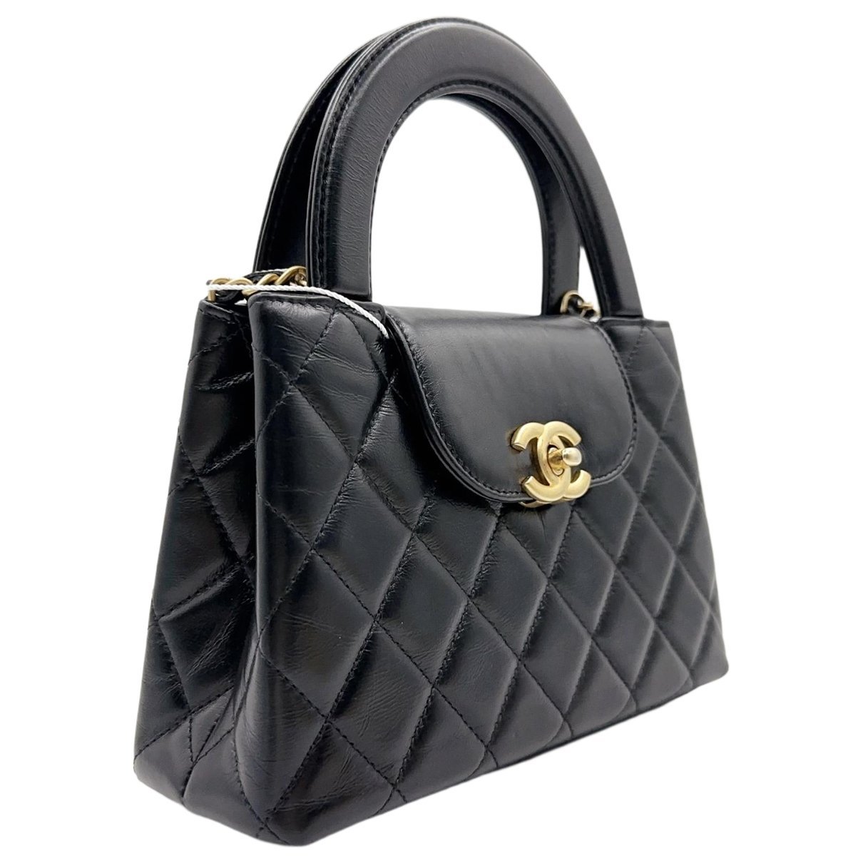 Mini Shopping leather handbag